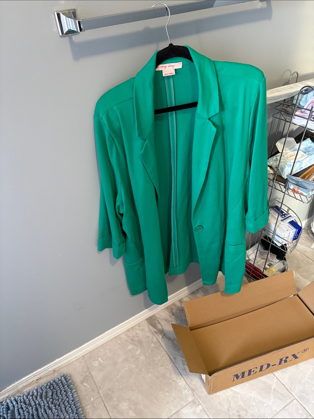 Bright Teal Women’s Blazer